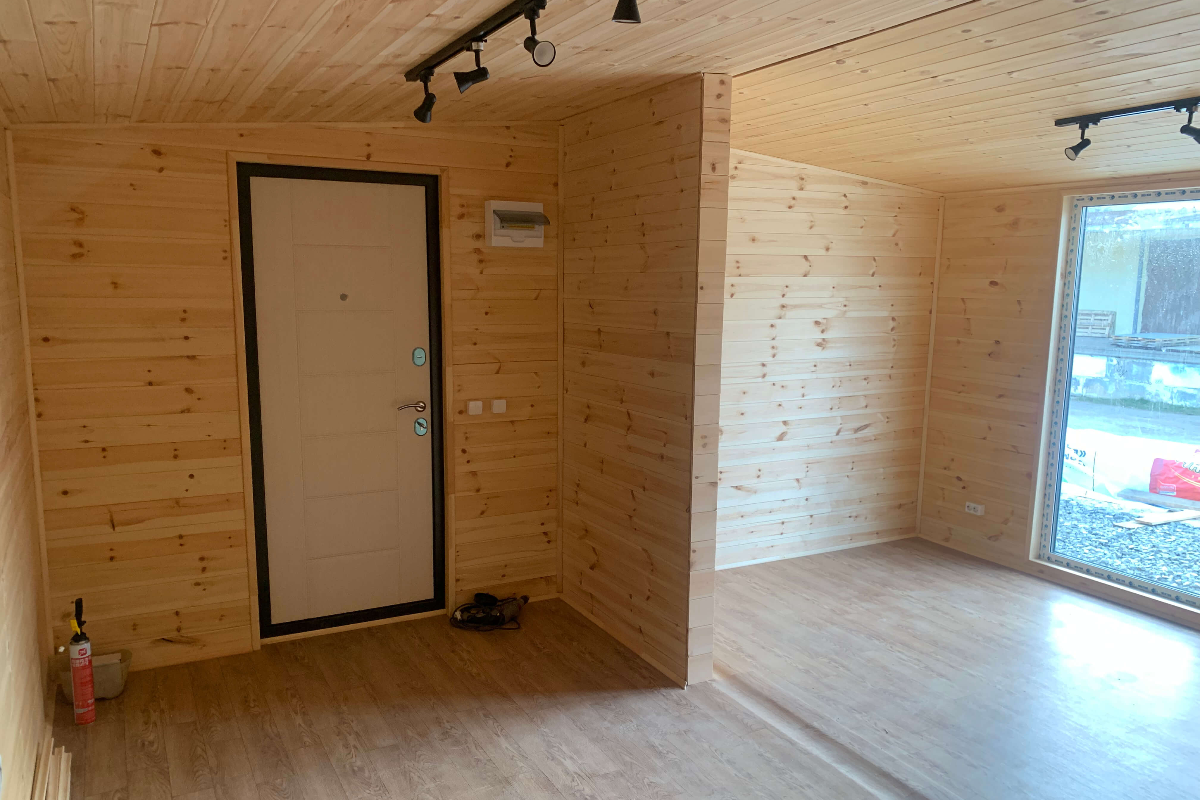 Модульный каркасный дом 40 м²