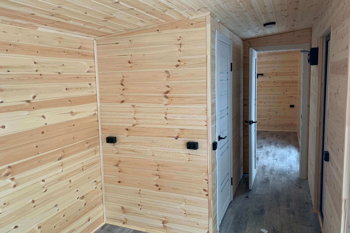 Бытовка для проживания 22 м² (9х2,5м)