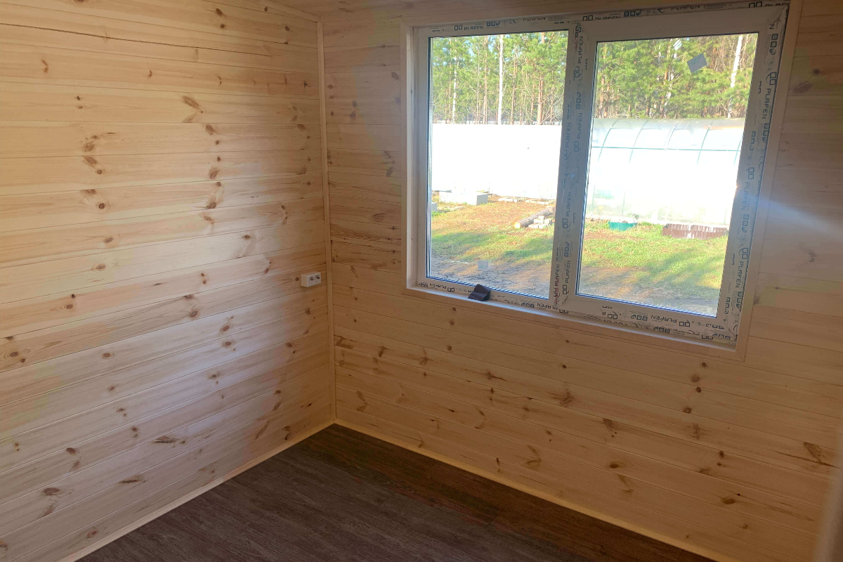 Модульный дом с металлосайдингом 30 м²